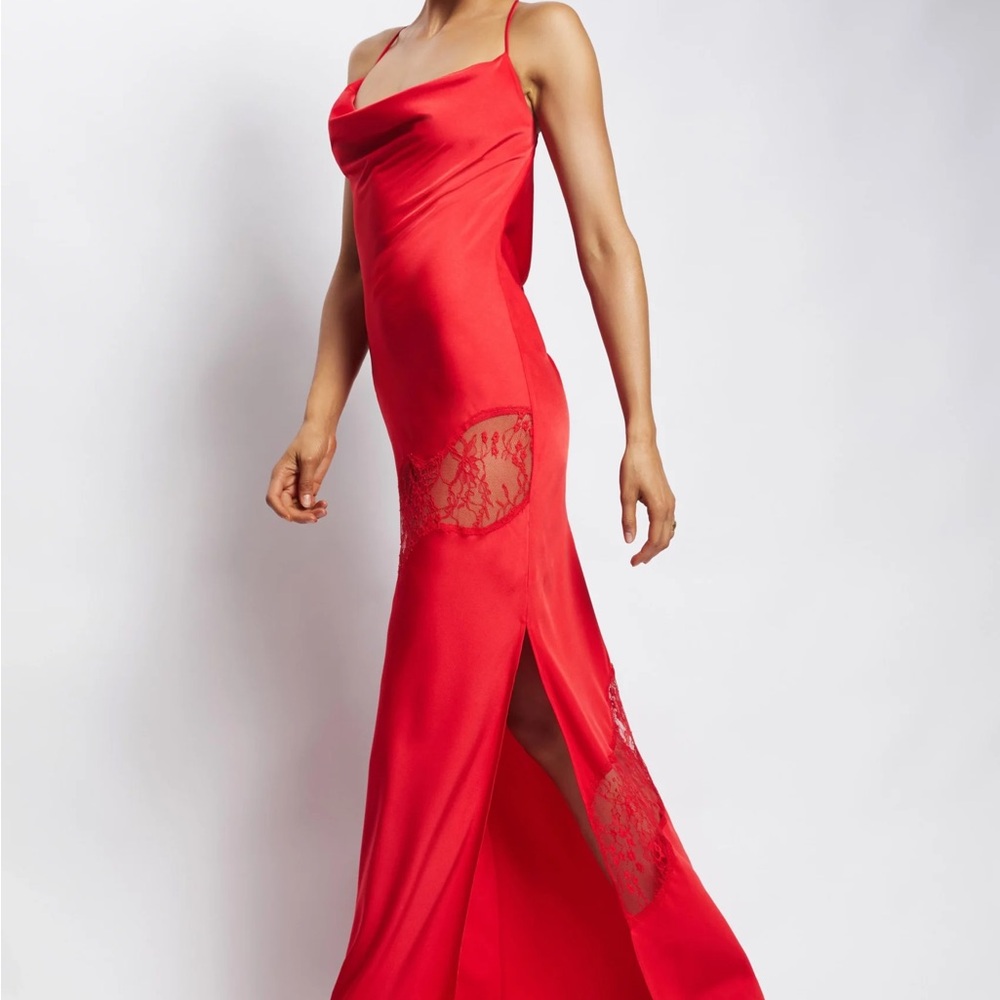 Meshki Slip Red Maci Dress